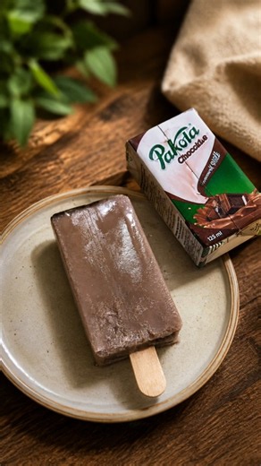 "Pakola Chocolate Milk se Ghar par Ice Cream Bana Di! 😱🍫