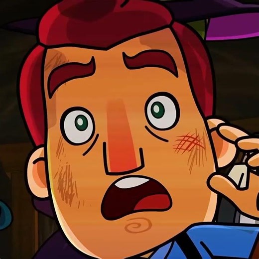 This Scene Never ☠️Get's Old 'Hello Neighbor Animated Series' EXE FUNK (SLOWED)