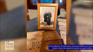 Vermont woman receives cache of World War II-era letters written by her parents