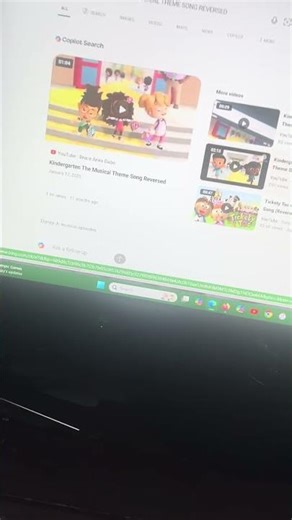 Kindergarten The Musical Theme Song Reversed