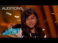 Golden Buzzer- From The Audience to The Stage, Maddie Shocks The Judges With Her Voice - AGT 2022