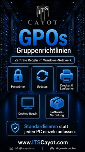 GPOs: Zentrale Regeln im Windows-Netzwerk
