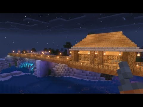 Insane HOUSE IN THE BRIDGE Minecraft Build! 🏰 (Survival Friendly Tutorial)