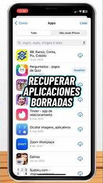 HOW TO RECOVER DELETED APPS ON IPHONE #iphone #applications #apps #tutorials
