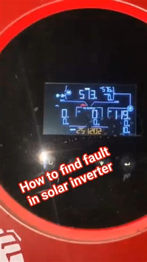 how to find fault in solar inverter #electrician #solarrepair #electrical #extralowvoltage #electric