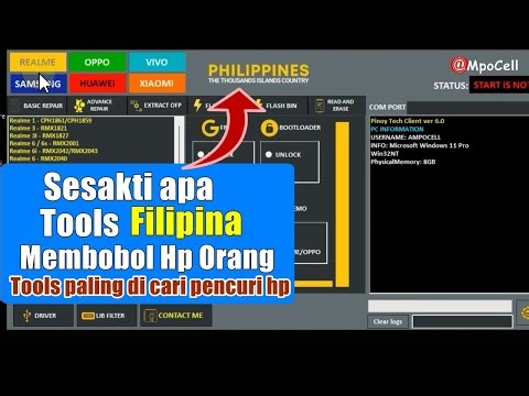 Tools Filipina Gratis Pembobol Pola kunci Layar Dan Bypass Akun Google Frp
