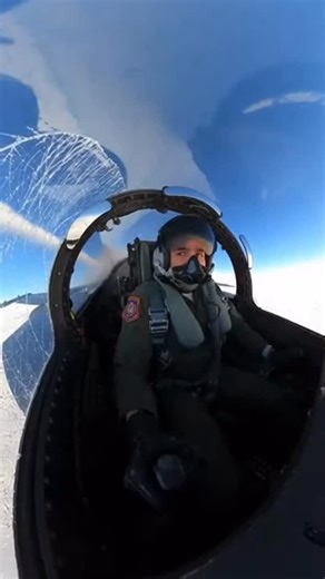 Ai Incidents on Instagram: "Fisheye cockpit view — metal debris from another jet tears through canopy, ripping open side panel, freezing air blasting in, pilot panicking."