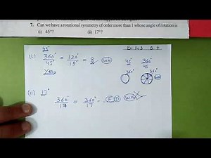 Q.7, Ex.12.3 Chapter:12 Symmetry | New Ncert Maths Class 7 | Cbse