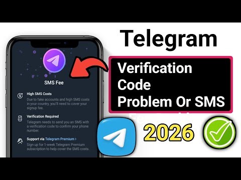 How To Fix Telegram Verification Code Problem || SMS Fee Problem On Telegram(2026 Update)