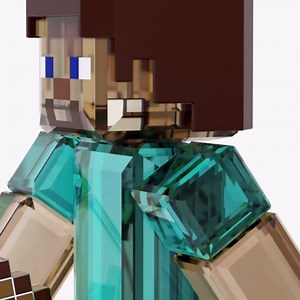 Swarovski Minecraft Steve