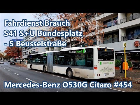 Fahrdienst Brauch - Mercedes-Benz O530G Citaro #454, Linie SEV-S41
