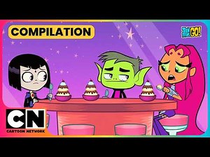 Titans Choose VEGGIES?!😱🥕| Teen Titans Go😍| Food Moments✨| ‪@cnindia‬ ​