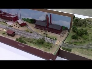 15.6 N-scale Mile Record T-TRAK Layout