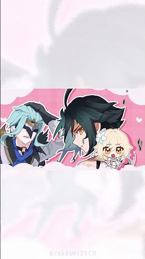 Yes! Help me♡ #genshinimpact #原神 #hoyocreators #shorts 【グリズリーに襲われたら】