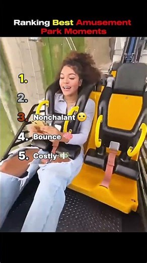 Ranking Best Amusement Park Moments
