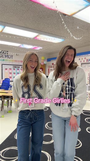 welcome to first grade girlies!! Hi to our new followers, we are happy to have ya 🫶✨❤️