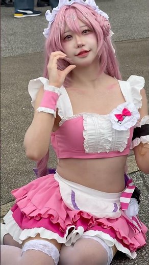 Cosplay 4K - Pink Maid & Cinematic Art | ピンクの制服が可愛い！最高のメイド美少女 | 코스프레 コスプレ 悶絶 #cosplay