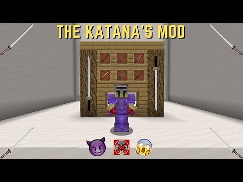 Mod Showcase #48: The Katana's Mod (Minecraft 1.16.5)