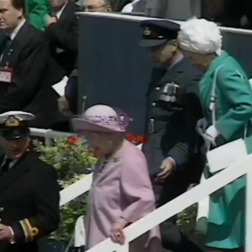 The Queen Mother With her daughter princess margaret