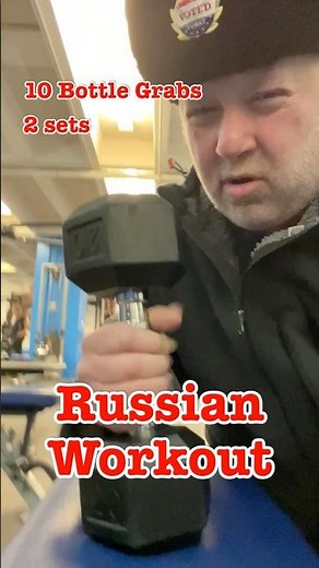 Russian Workout #crazyrussiandad #workout #workoutmotivation #russia #russian #fitness