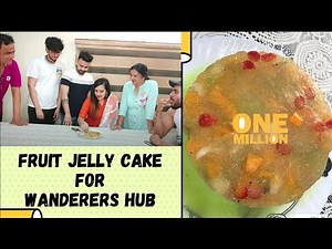 Fruit jelly cake recipe @ wanderers hub‪@FukraInsaan‬ ‪@triggeredinsaan‬ !!