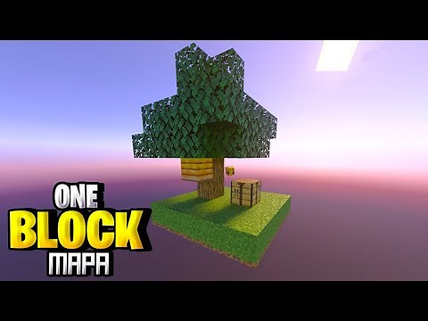 MAPA ONE BLOCK para MINECRAFT PE 1.19 * ONE BLOCK 1.19 * MAPAS ONE BLOCK para MINECRAFT BEDROCK