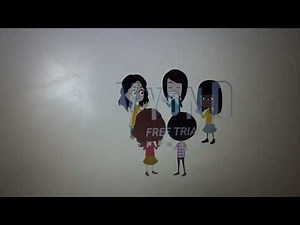 Sesame Street: Girls Clap and Sing the Letter Q (Vyond)