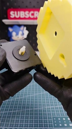 How I Made a 3D Printed Minecraft Clock Work #shorts #3dprinting #diy