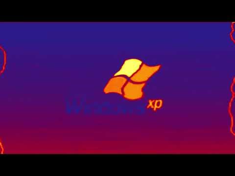 Windows xp animation effects with robot flip