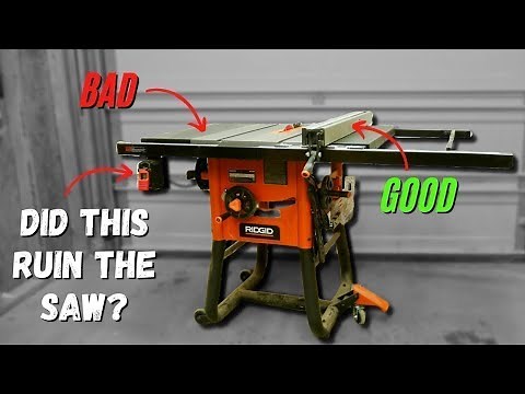 ridgid made some bad decisions... r4560 table saw
