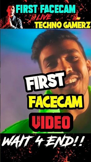 Techno Gamerz First Face Cam Video | #shorts #technogamerz #viral