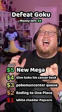 Spend $15 to Defeat Goku with Pokemon 😂