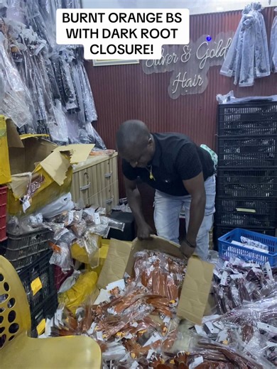 Premium Burnt Orange Hair Closure Options Available