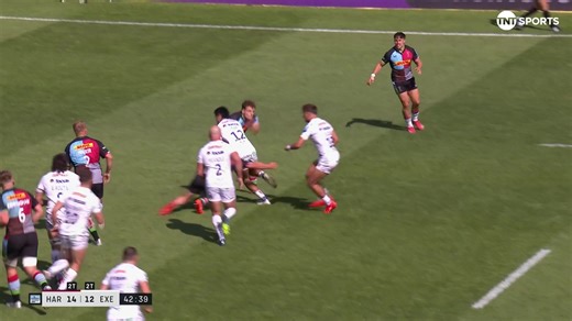 12K views · 160 reactions | That is vintage! 朗 With a show & go line break from Rusi?! #EXEvHAR | #JointheJourney | Exeter Chiefs Official | Facebook