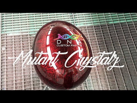 Mutant CrystalZ™ Liquid Mask Solution - How-To with Candy ColorZ Paint