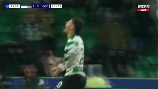 Y LO DIERON VUELTA NOMÁS.SPORTING CP 4-3 BODØ EN UN PARTIDAZO. 🏆😮‍💨