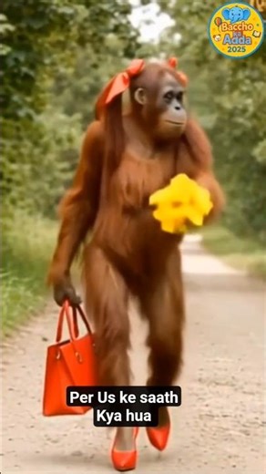 Gaane Wali Style Queen Banderi 🎤🐒 |"Par uske saath kya hua?"