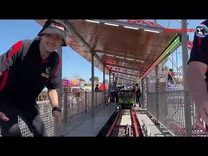 Wild Mouse Roller Coaster Ride POV Perth Royal Show 2024