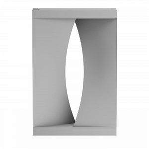 Set of 15 Brasilia White Plaster Screenblock