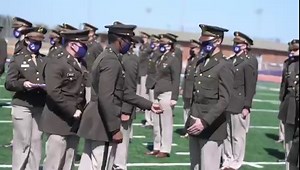 Congratulations to the newest members of the Tarleton Corps of Cadets who received their brass at today’s ceremony. Texans lead the way! | Tarleton State University