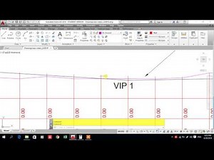 Vertical scale change for longitudinal section