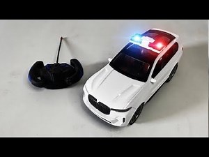 Mini American Cop Car Toy Review | ASMR Unboxing & Testing
