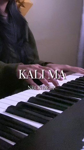 Kali Ma Piano Cover: Acoustic Pop Punk Version