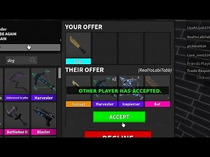 How To SCAM Godlies For CHEAP.. (Murder Mystery 2)