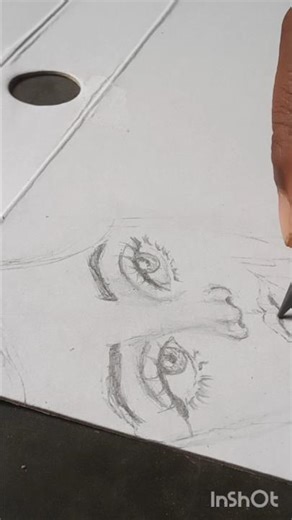 girl drowning #art #drawingtutorial #pencilportrsit