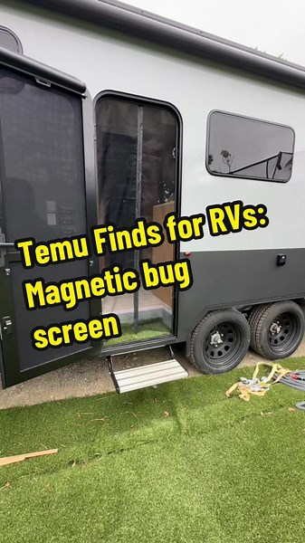 Upgrade Your RV Life with This Magnetic Bug Screen