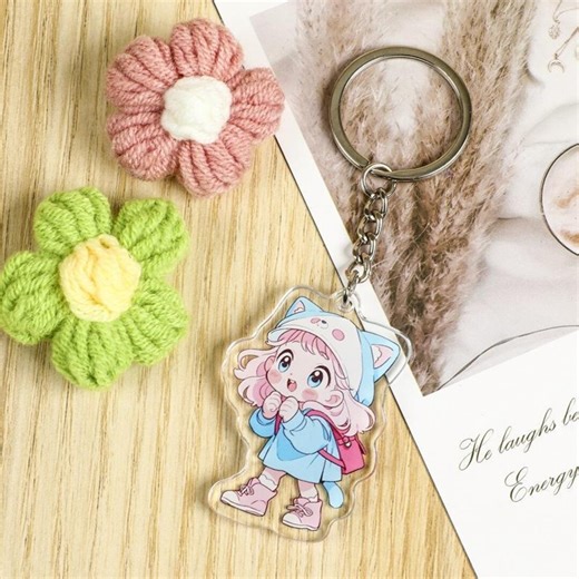 Make Your Own Logo Print Custom Acrylic Keychain Custom Glitter Epoxy Clear Acrylic – Durable Waterproof Key Ring, Custom Shape Design - Etsy