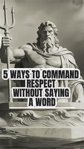 5 Ways to Command Respect Without Saying a Word! (READ BELOW)