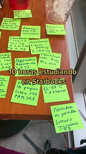 Después de mucho café, ACLS check ✅ #estudiantedemedicina #medicina #facmed #estudio #acls #electro