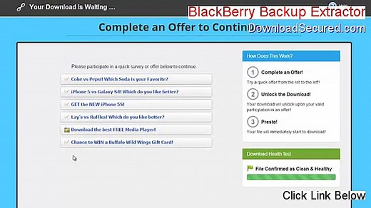 BlackBerry Backup Extractor Keygen [Download Now]